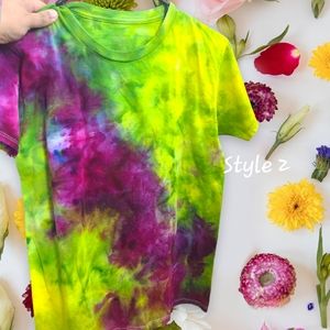 New Hand Ice dyed tshirts